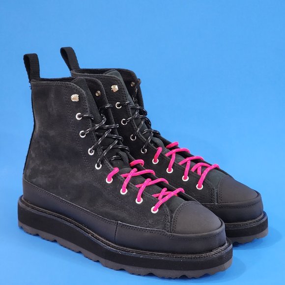 Converse Other - Converse CTAS Hi OG Explorer Black/Prime Pink Crafted Boots 173213C NWT